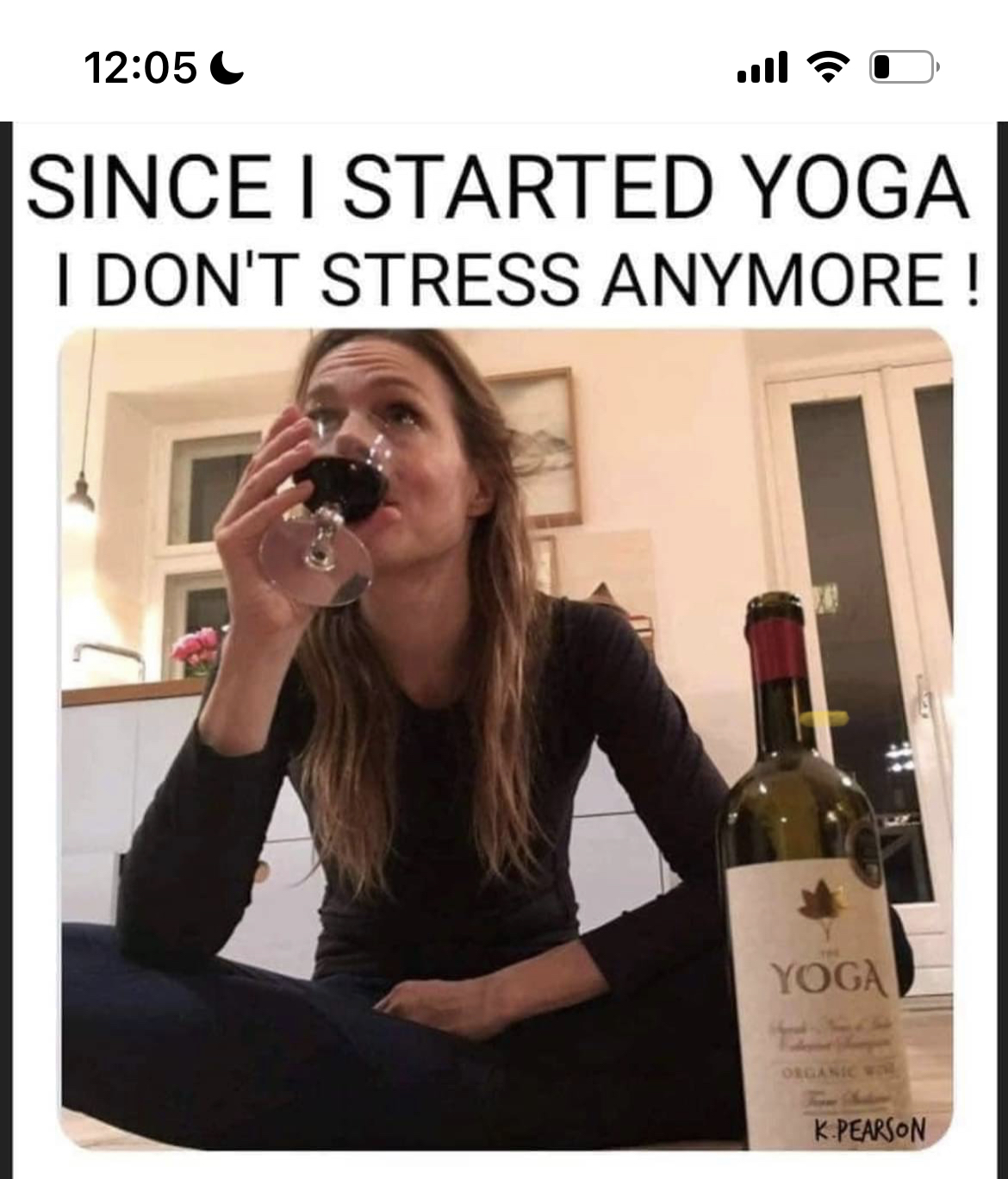 Yoga Wine