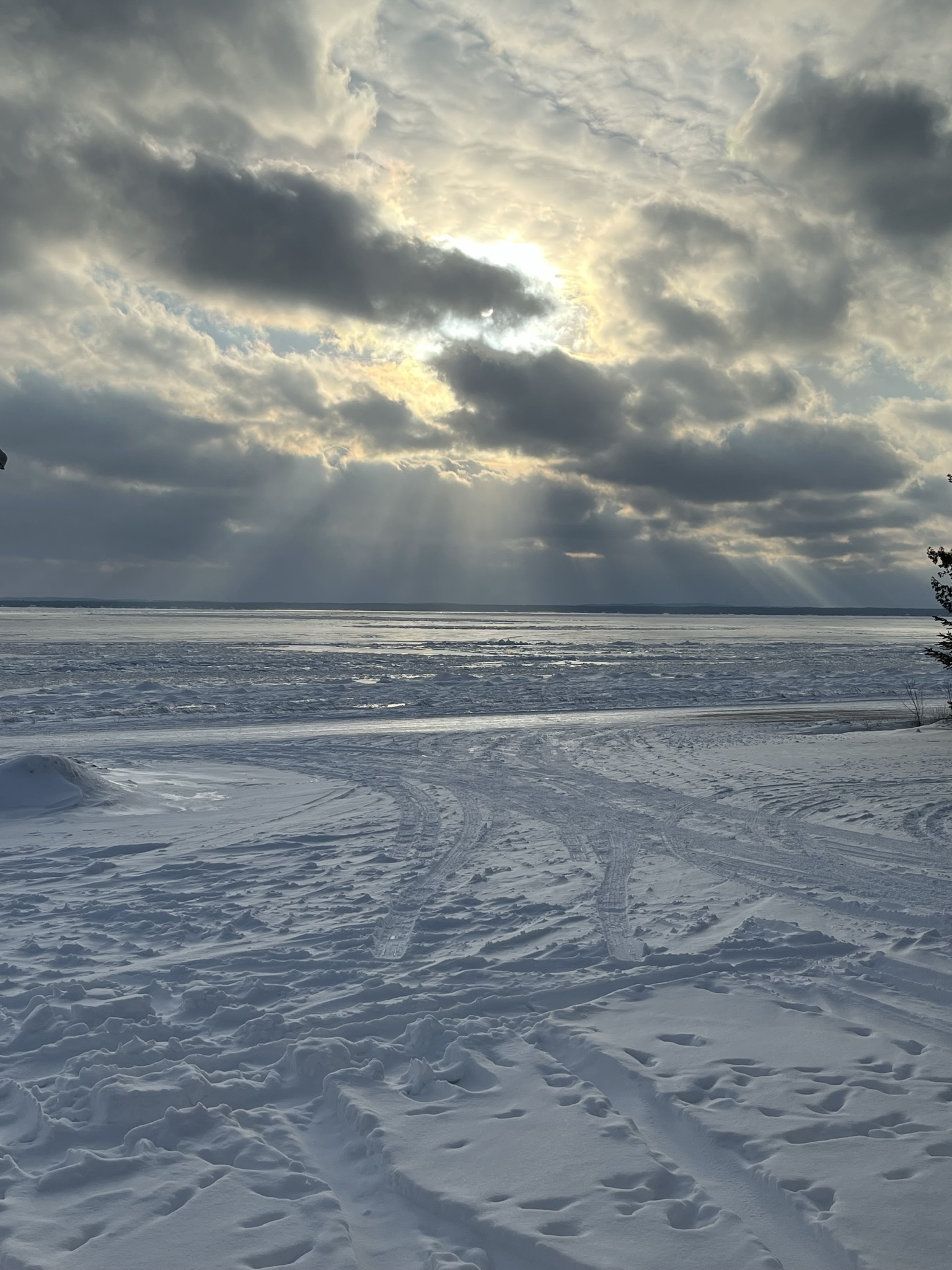 Sun Through the Clouds