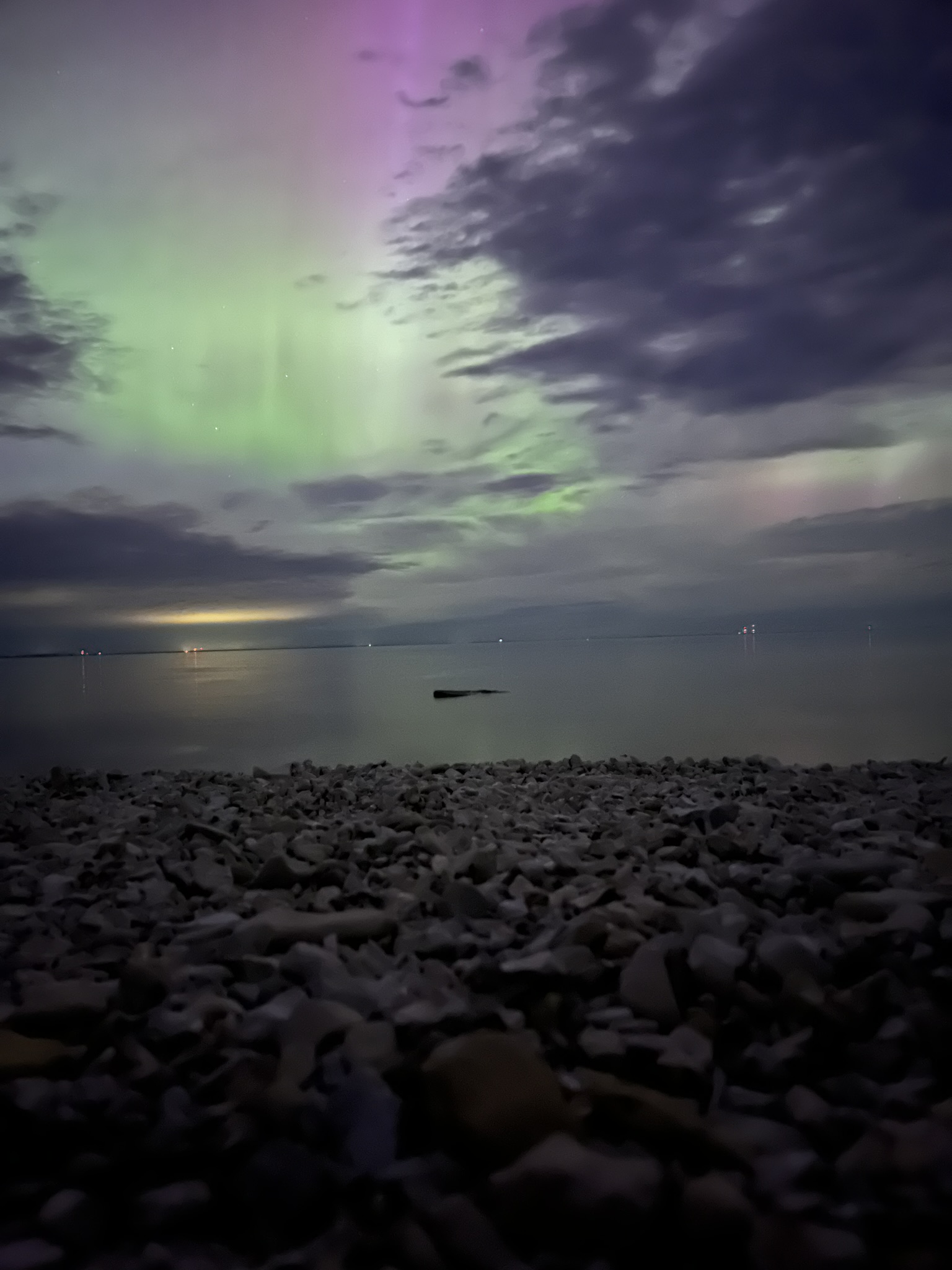 Aurora Over Lake Huron